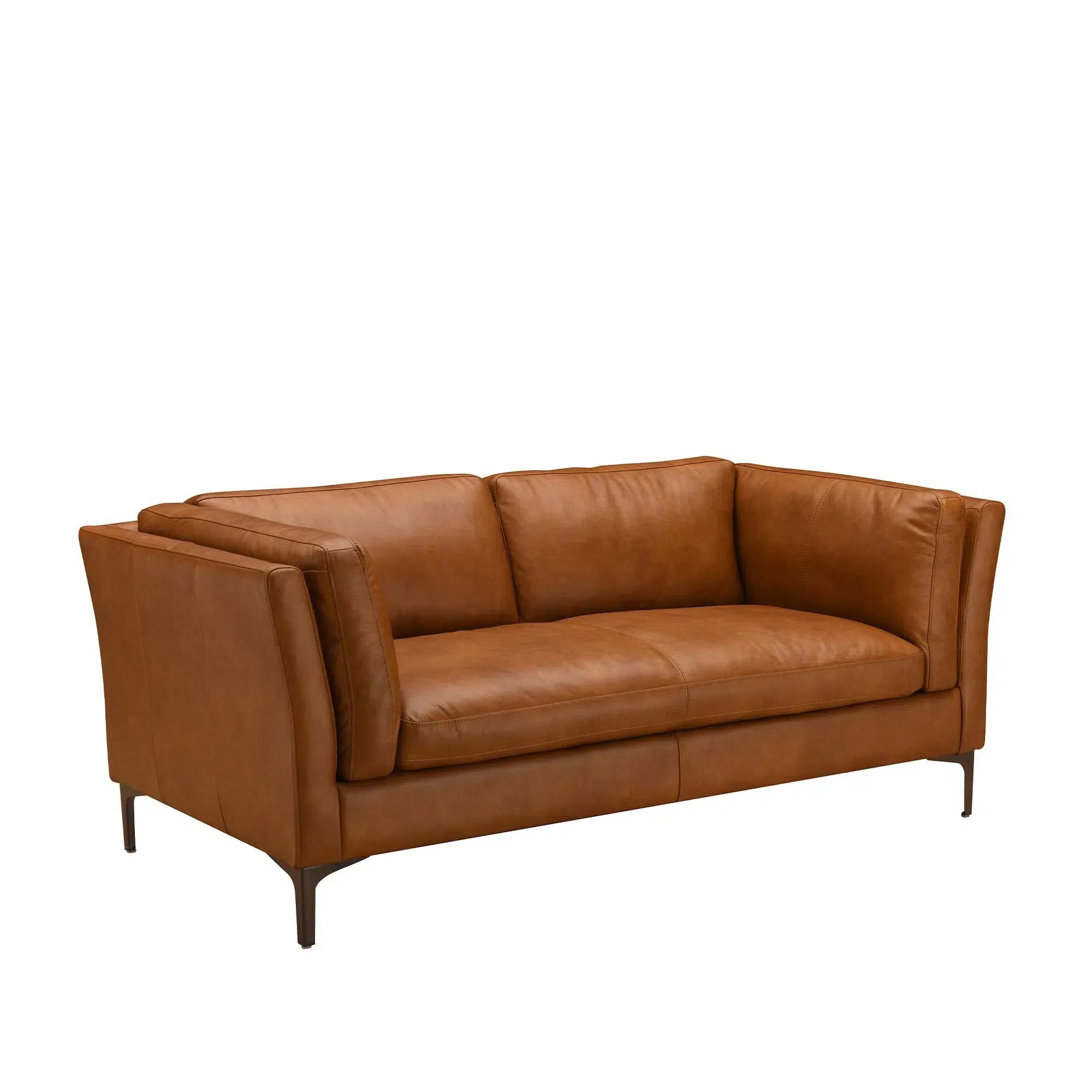 Brooks - 2 Seater Sofa - Cognac – The Designer Rooms