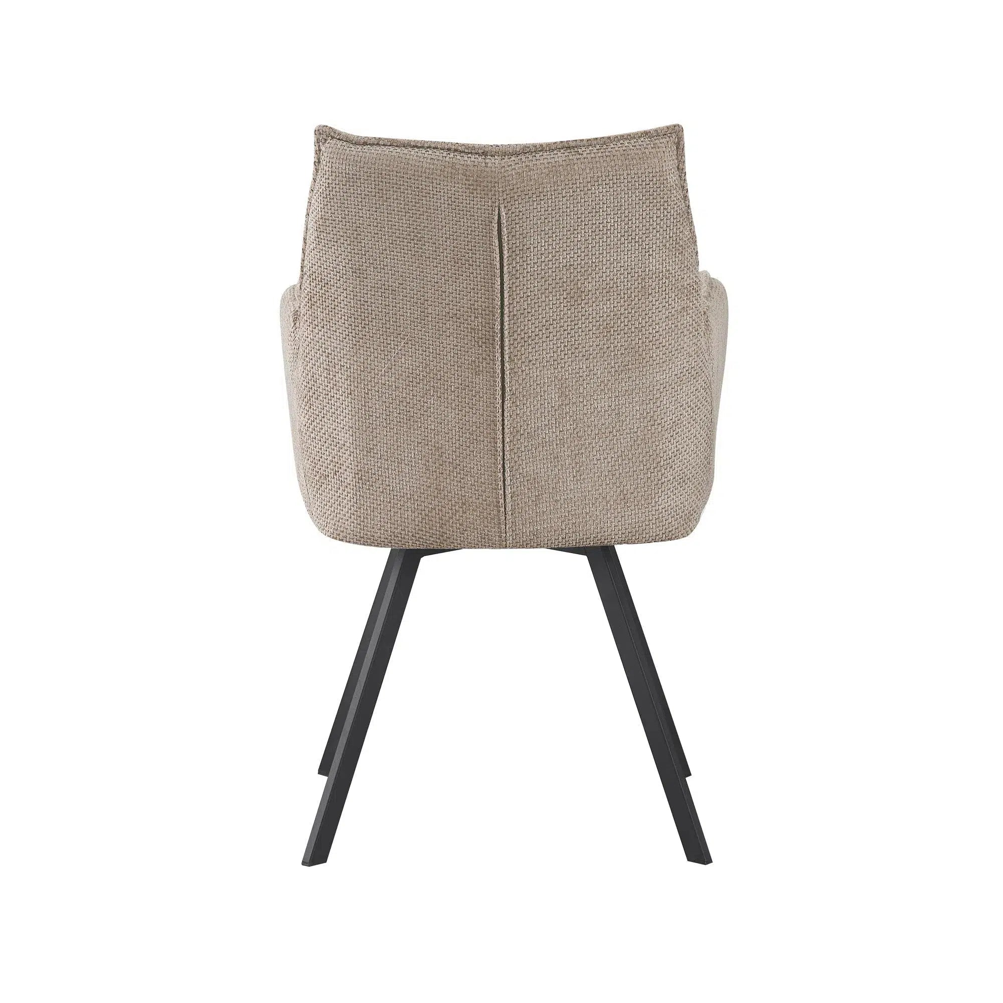 Daria Dining Chair - Weave Taupe