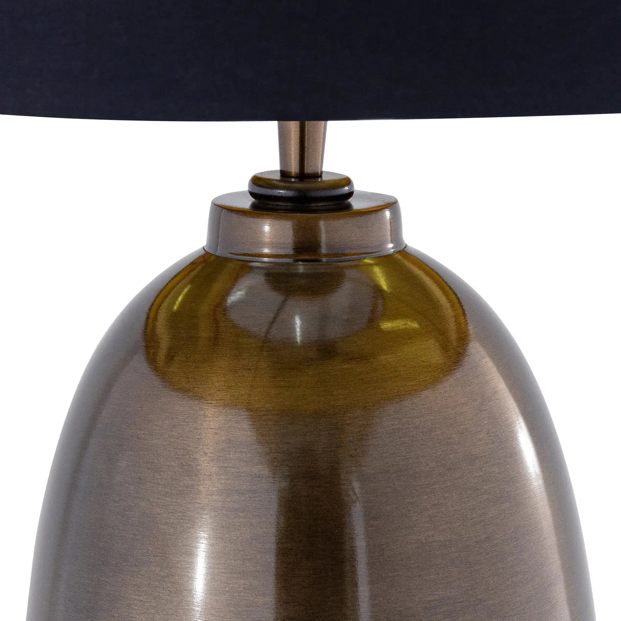 Large Antique Brass Table Lamp