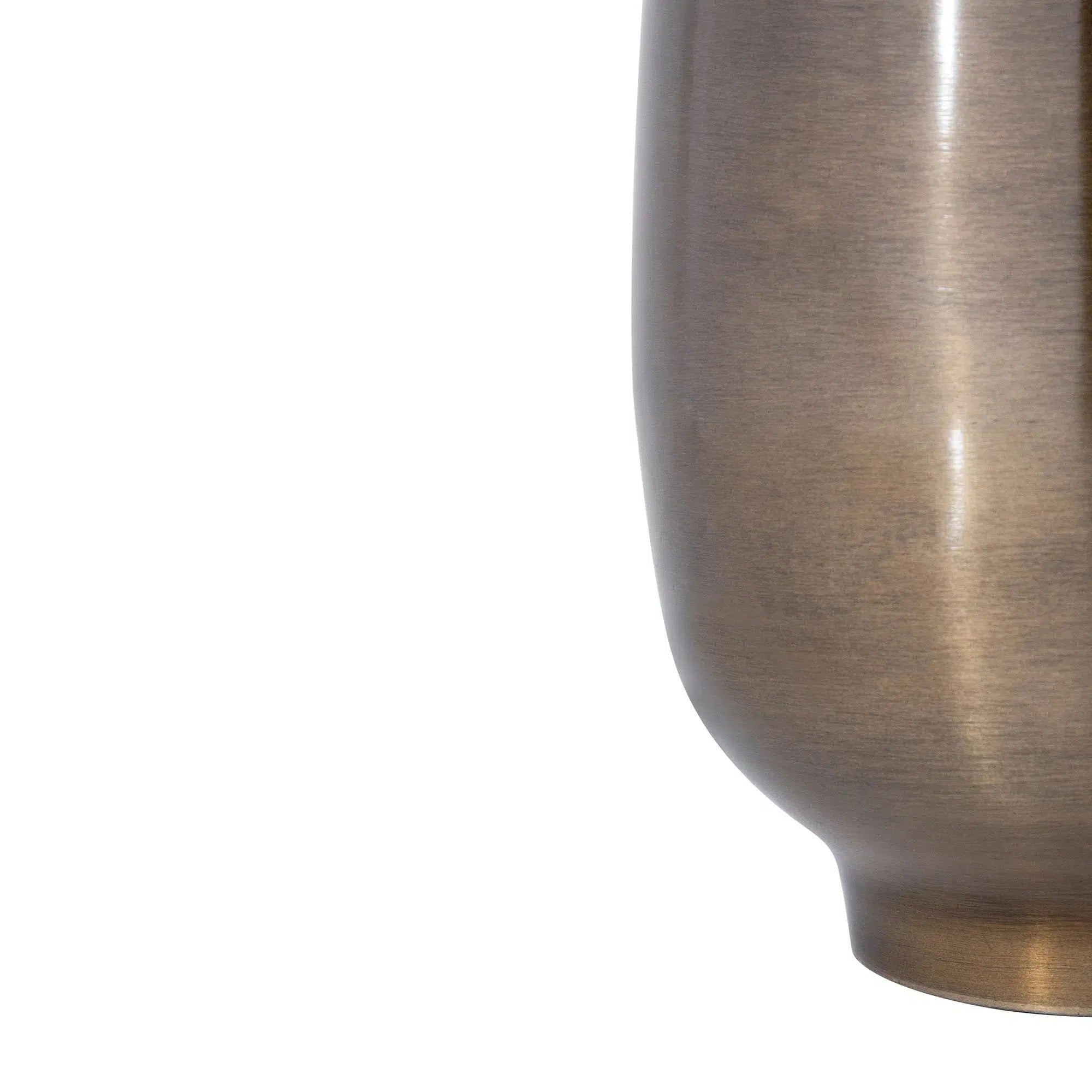 Large Antique Brass Table Lamp