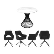 Lena Dining Table & Zuri Dining Chair Set