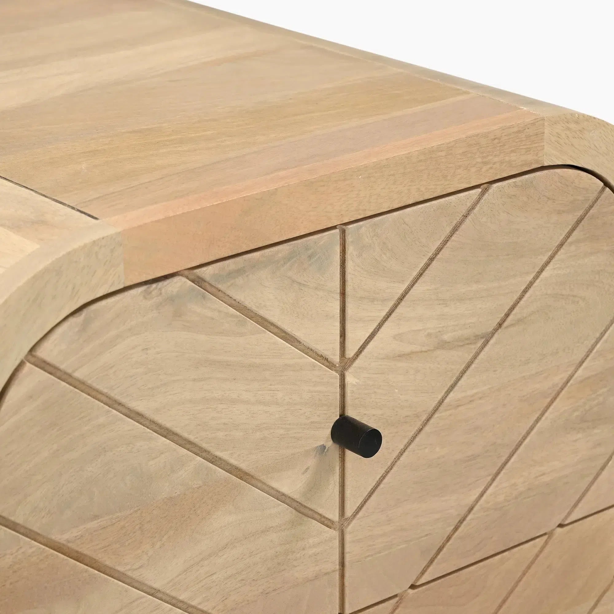 Linda - Two Drawer Bedside Table