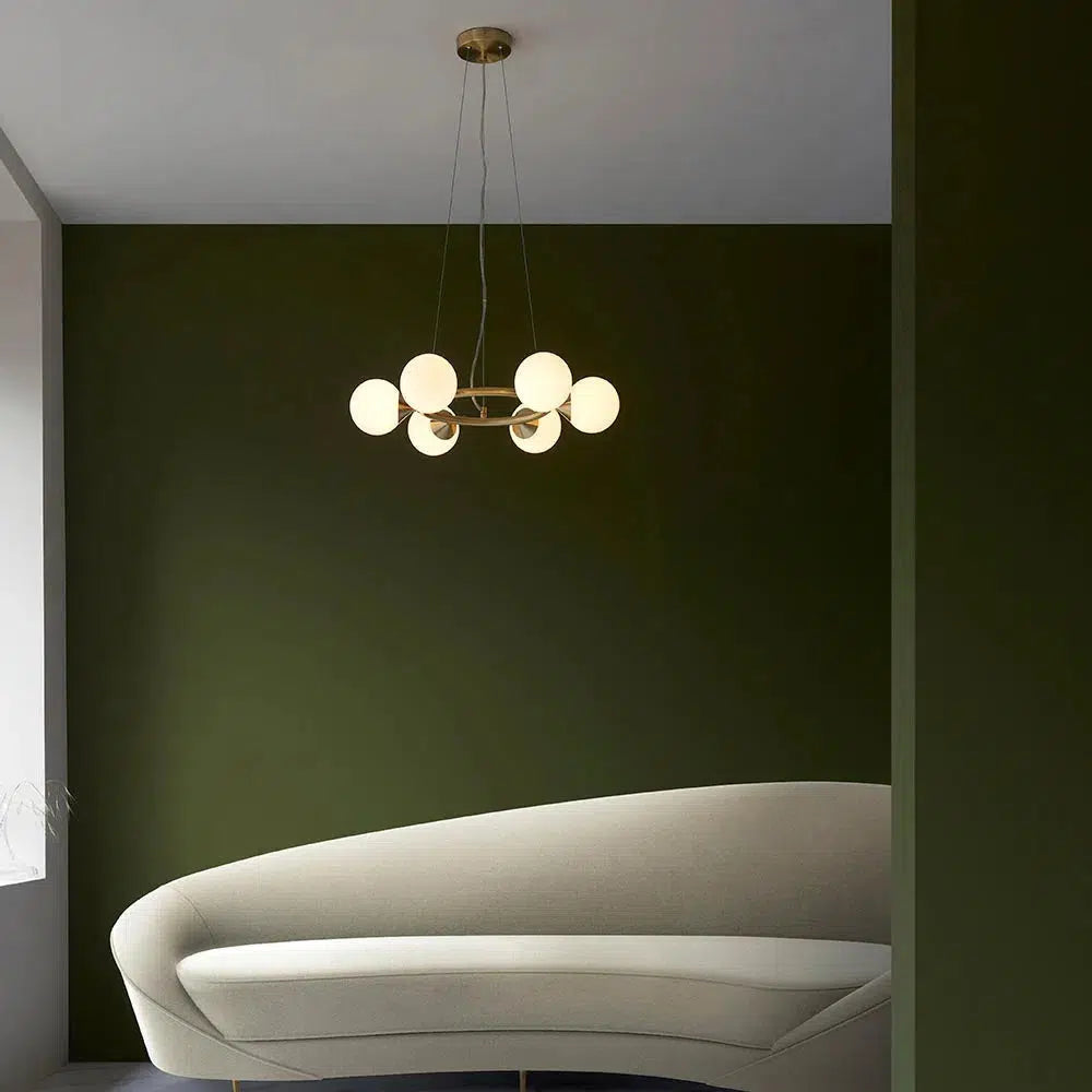 Luxxe - 6 Light Ring Pendant
