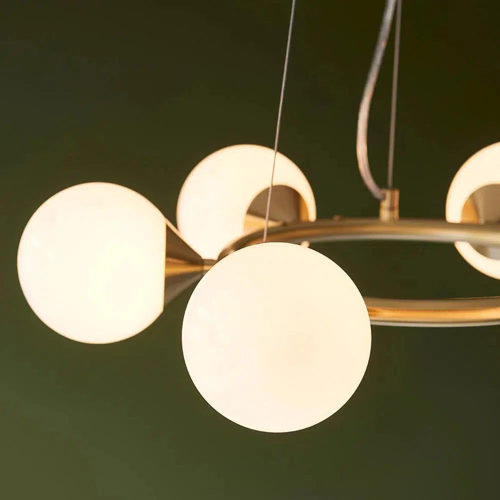 Luxxe - 6 Light Ring Pendant