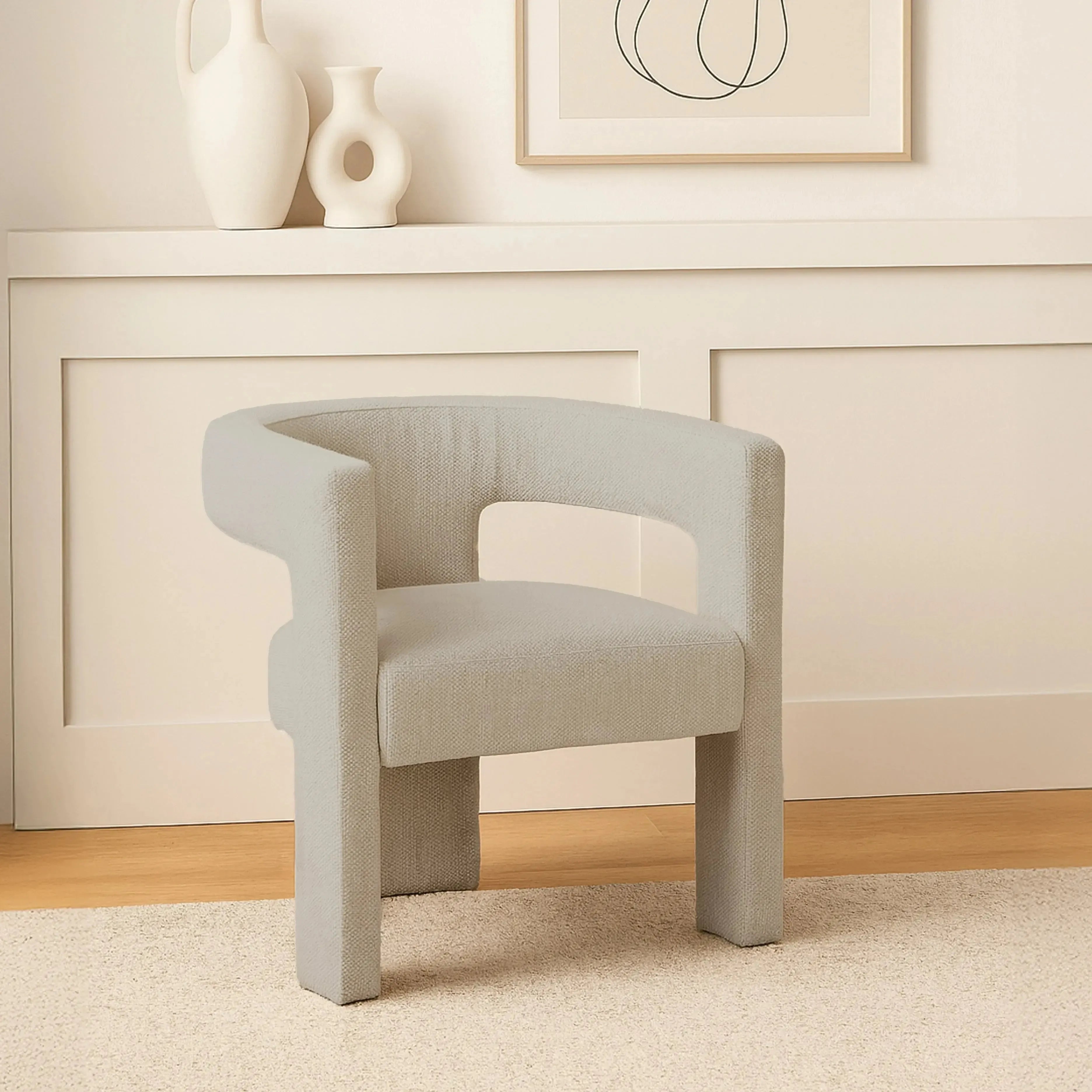 Majestica - Oatmeal Accent Chair