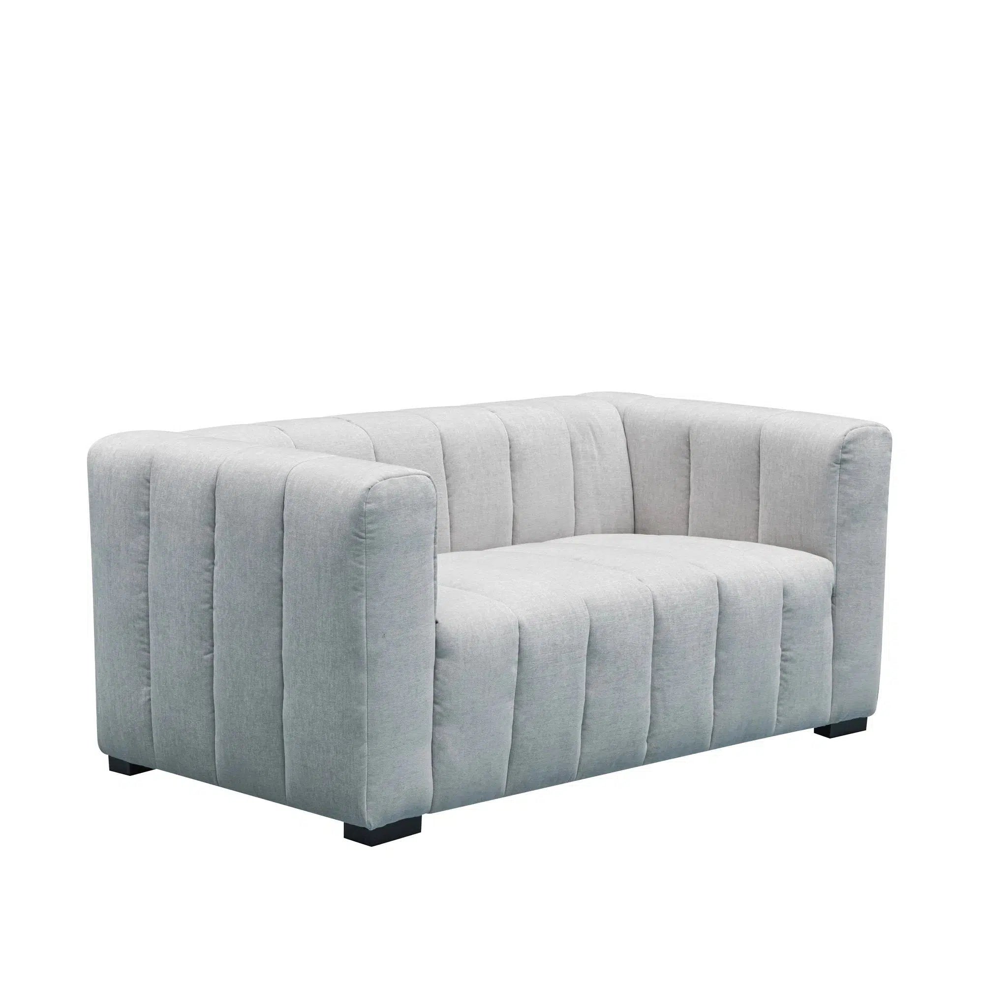Messina - 2 Seater Sofa - Light Grey