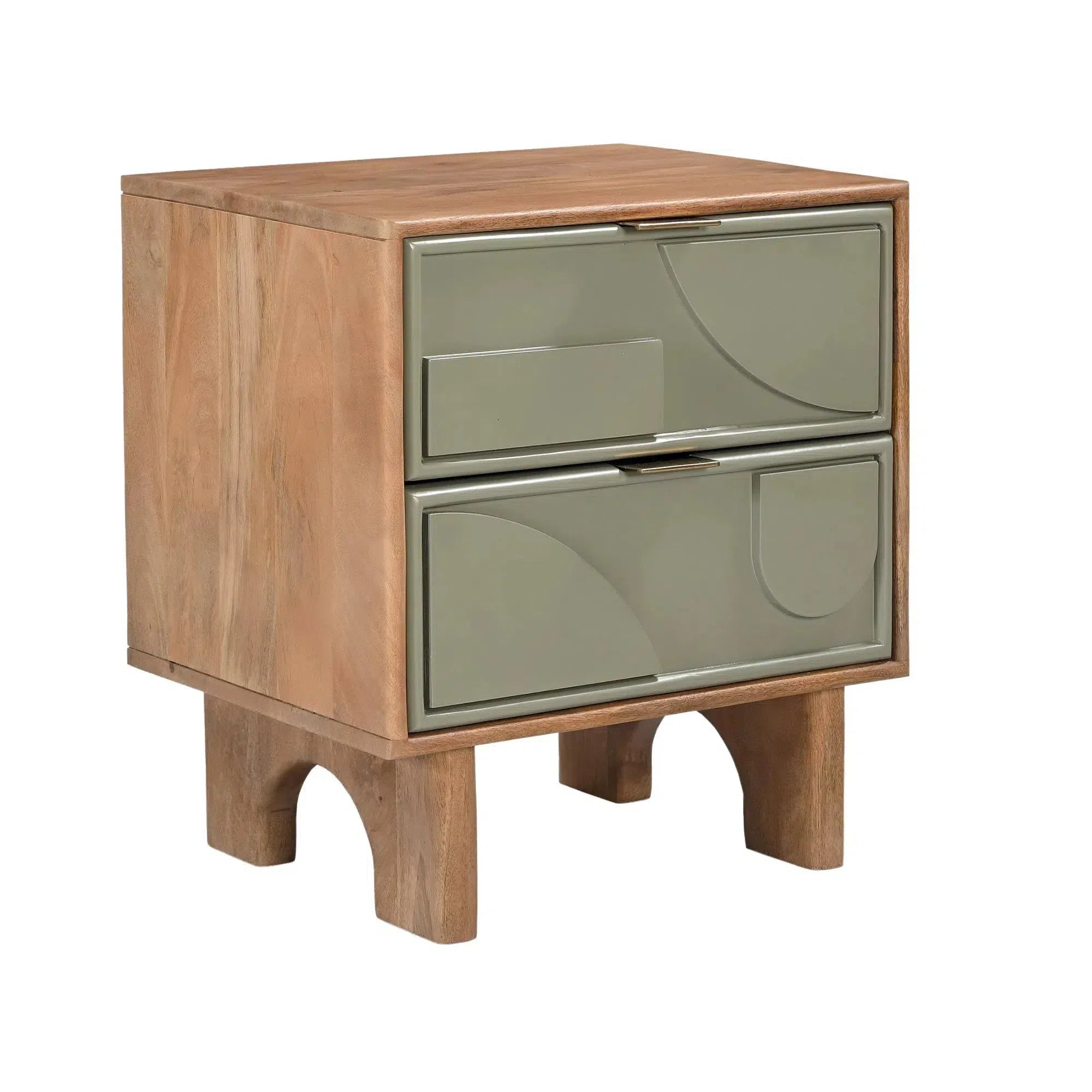 Pixel - Two Drawer Bedside Table