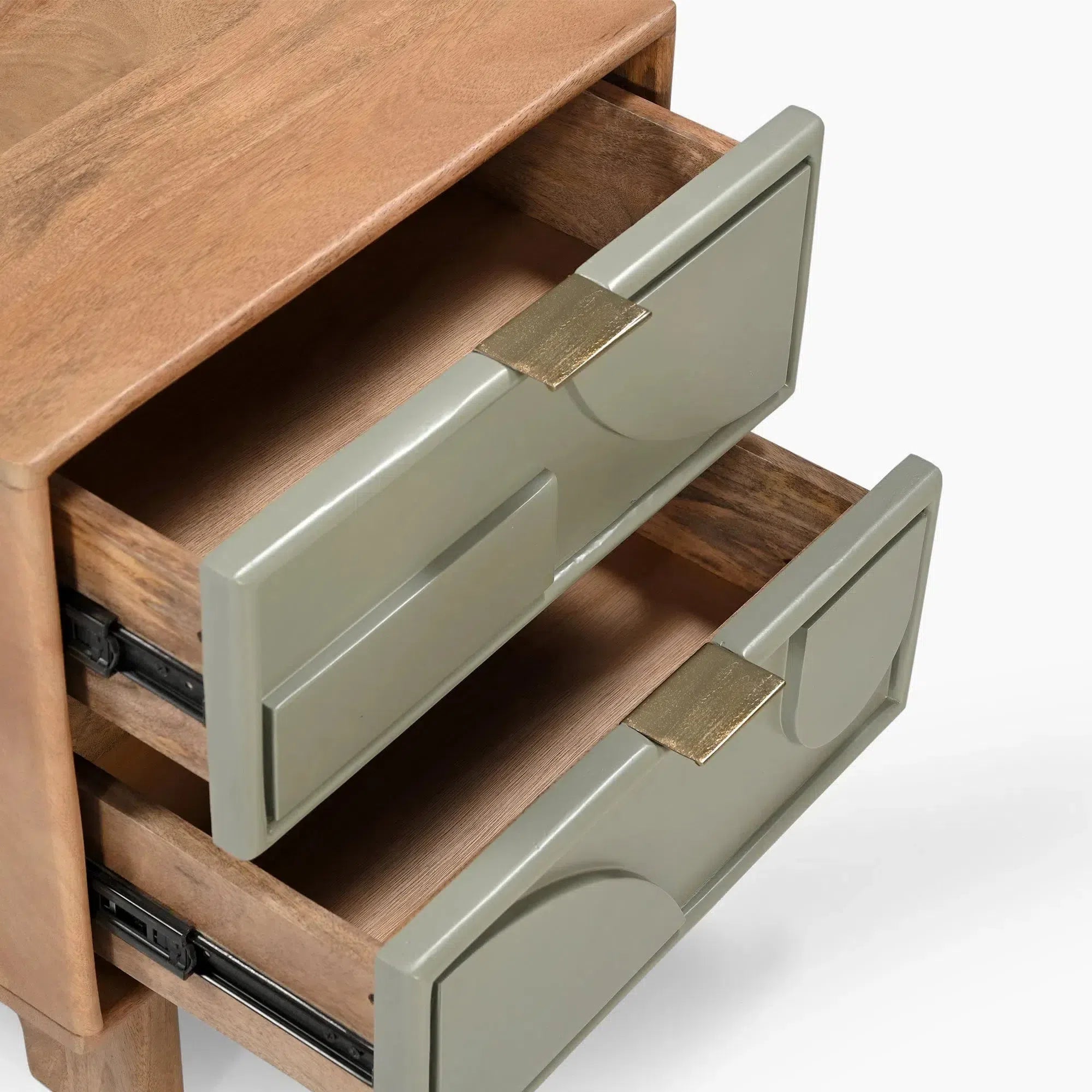 Pixel - Two Drawer Bedside Table