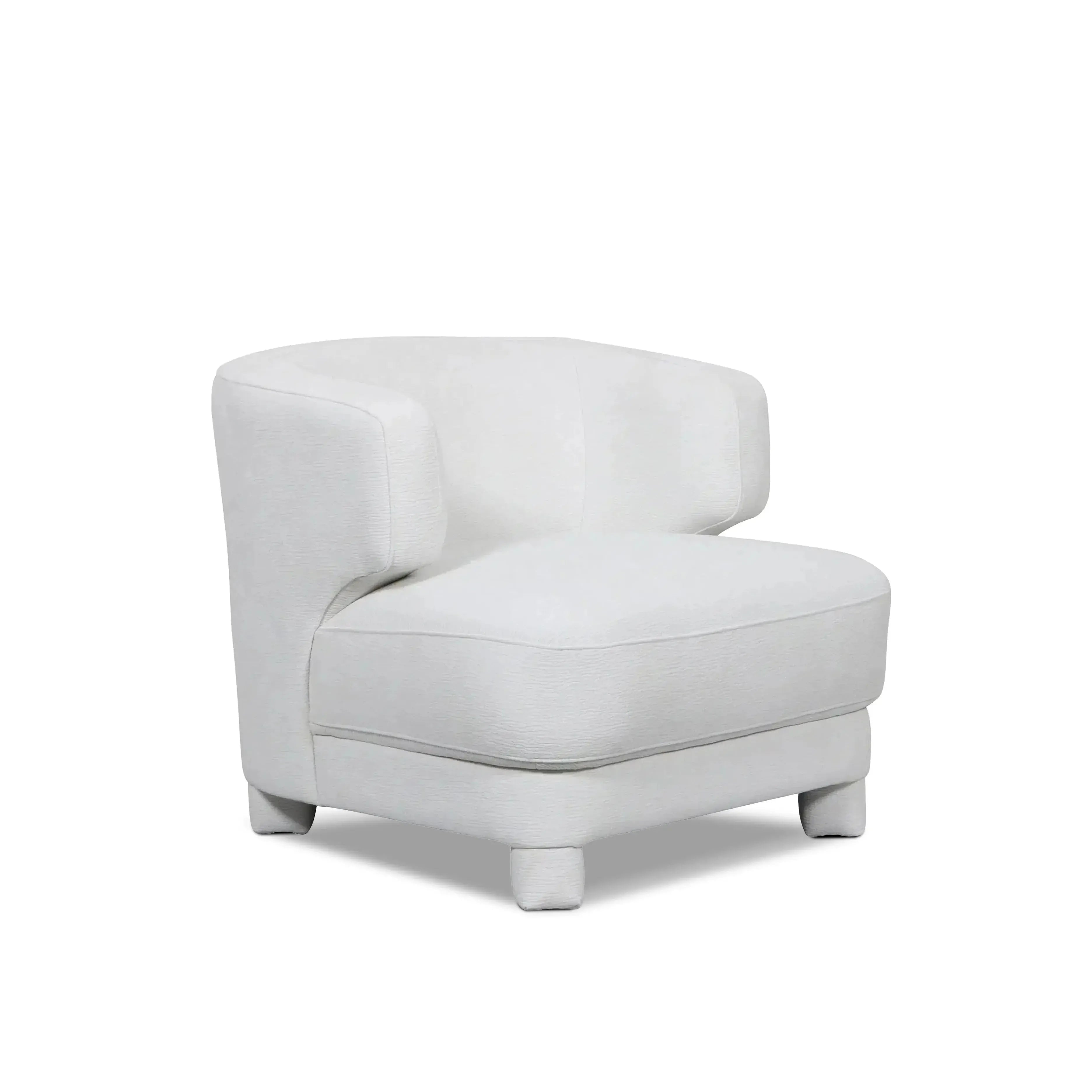 Portland - White Accent Chair