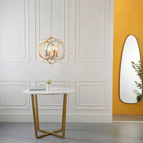 Zena - Circular Frame Pendant