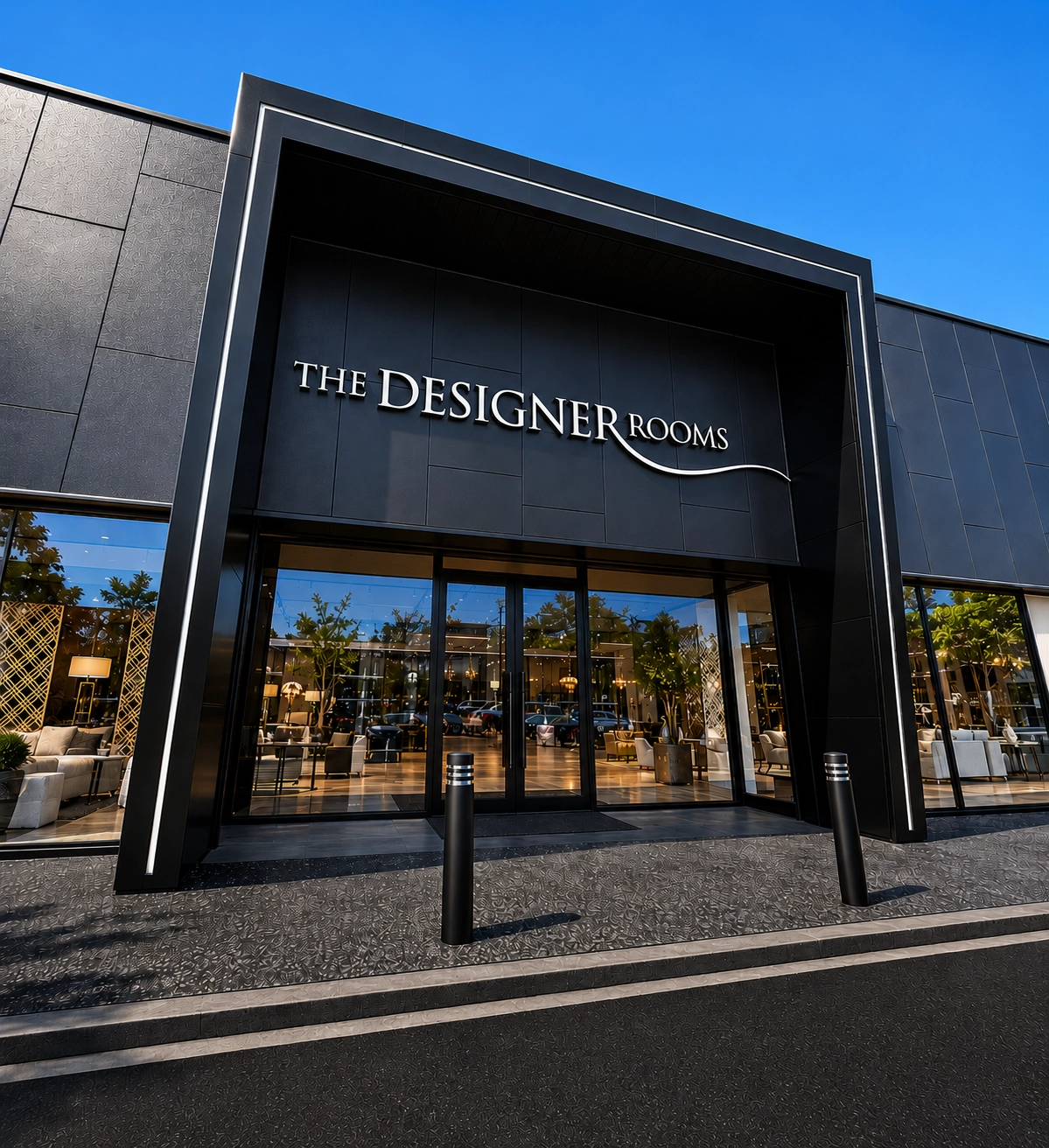 The Designer Rooms showroom exterior