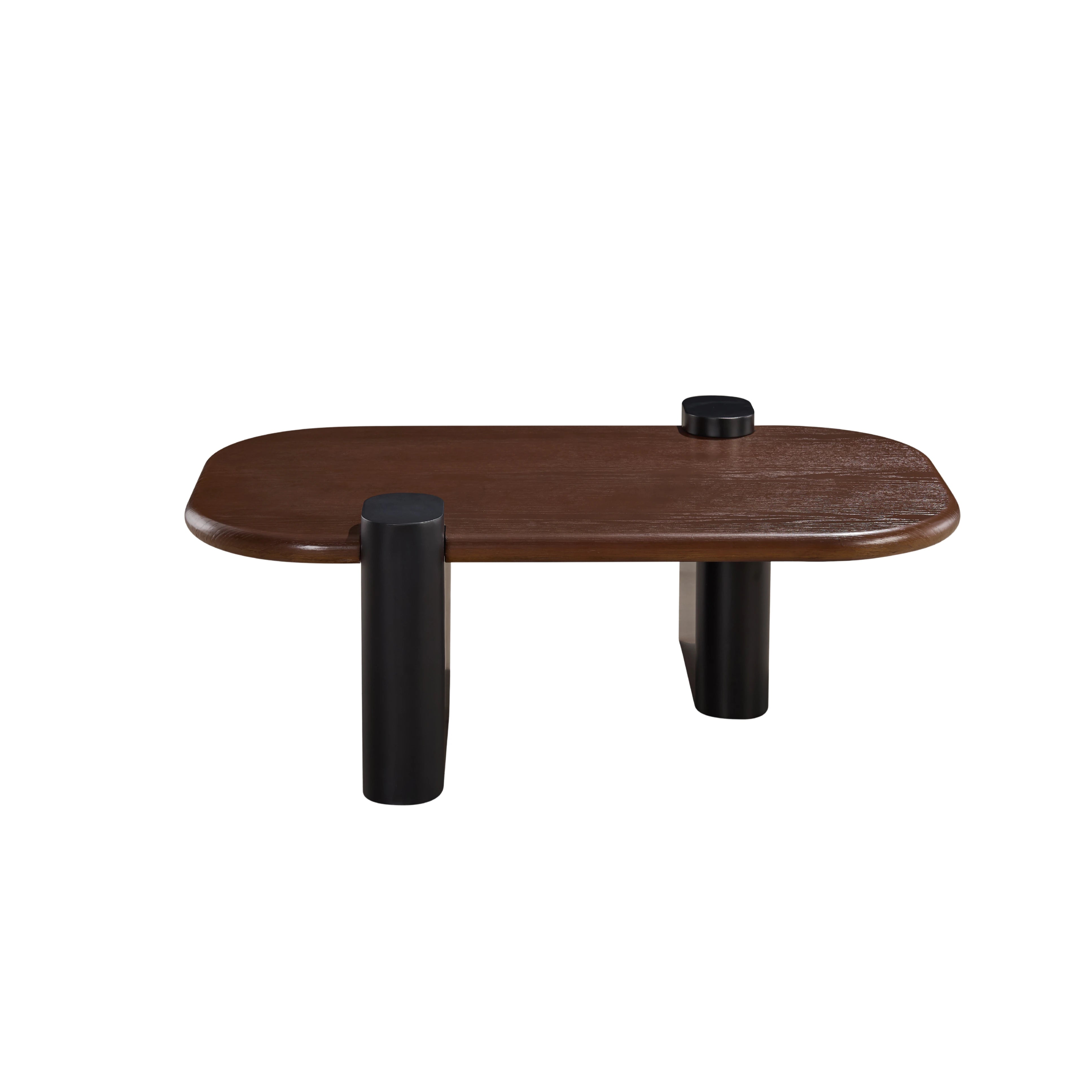 Alabama - Coffee Table - Black & Walnut
