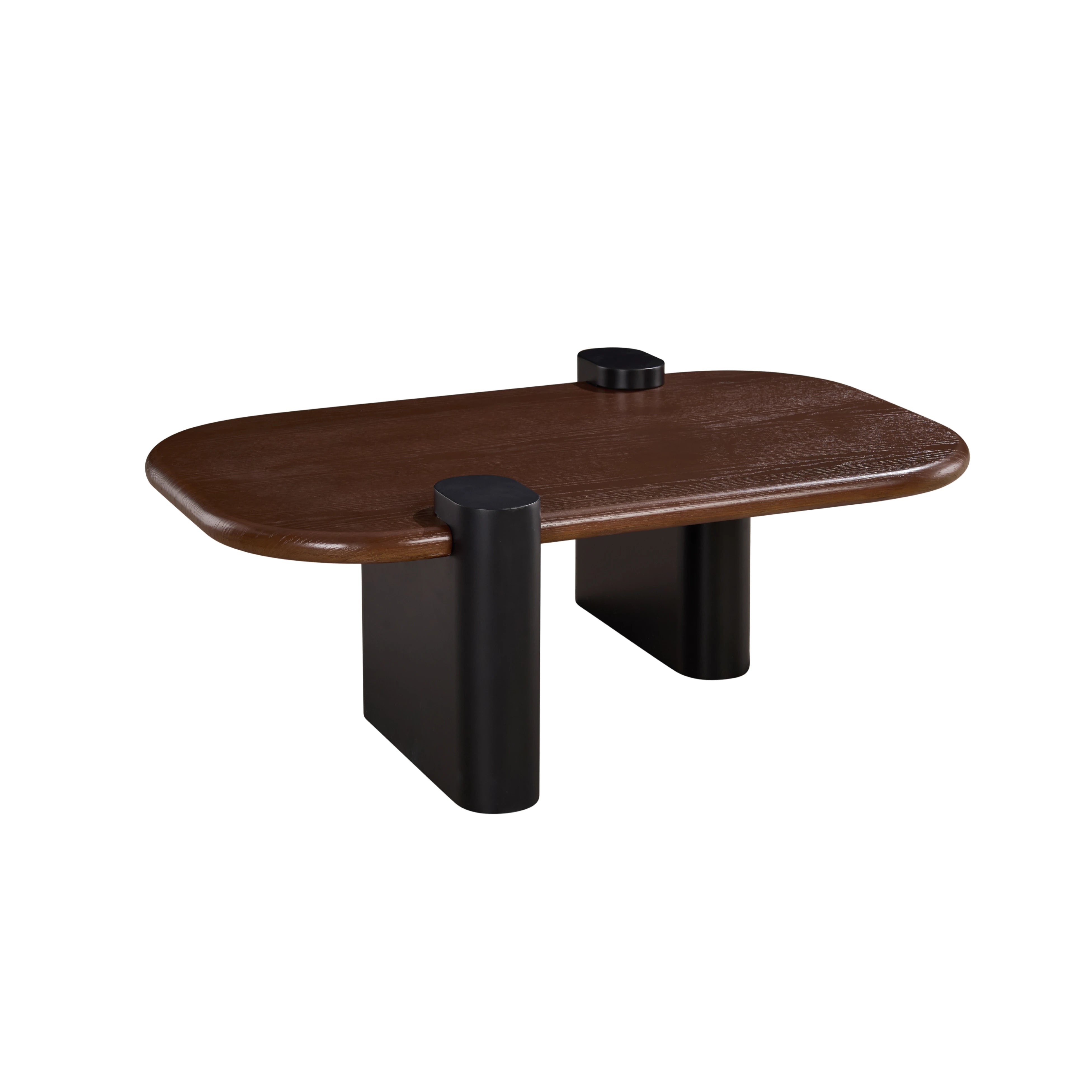 Alabama - Coffee Table - Black & Walnut