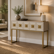 Aztec -  2 Drawer Console Table