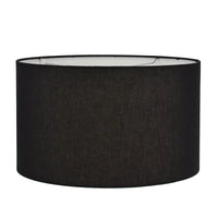 Acrylic Stand Lamp with Black Linen Shade