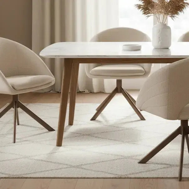 Adeline - Beige Dining Chair