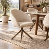 Adeline  - Beige Dining Chair