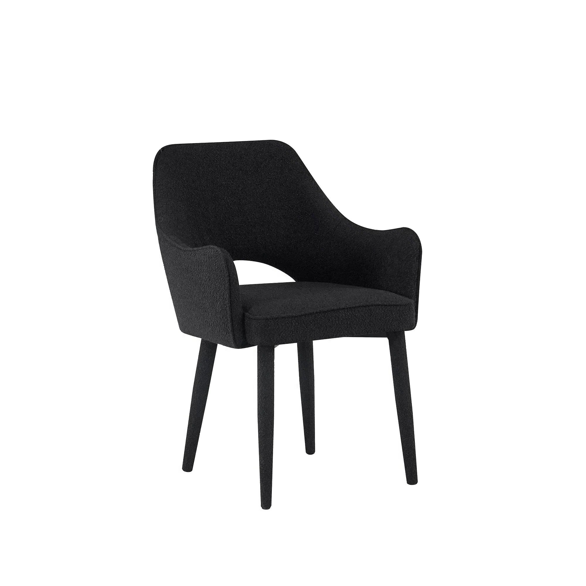 Alessia - Dining Chair - Bobble Black