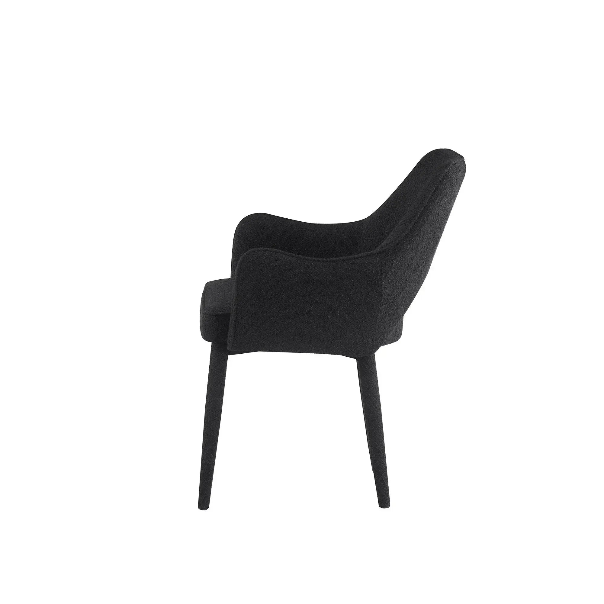 Alessia - Dining Chair - Bobble Black