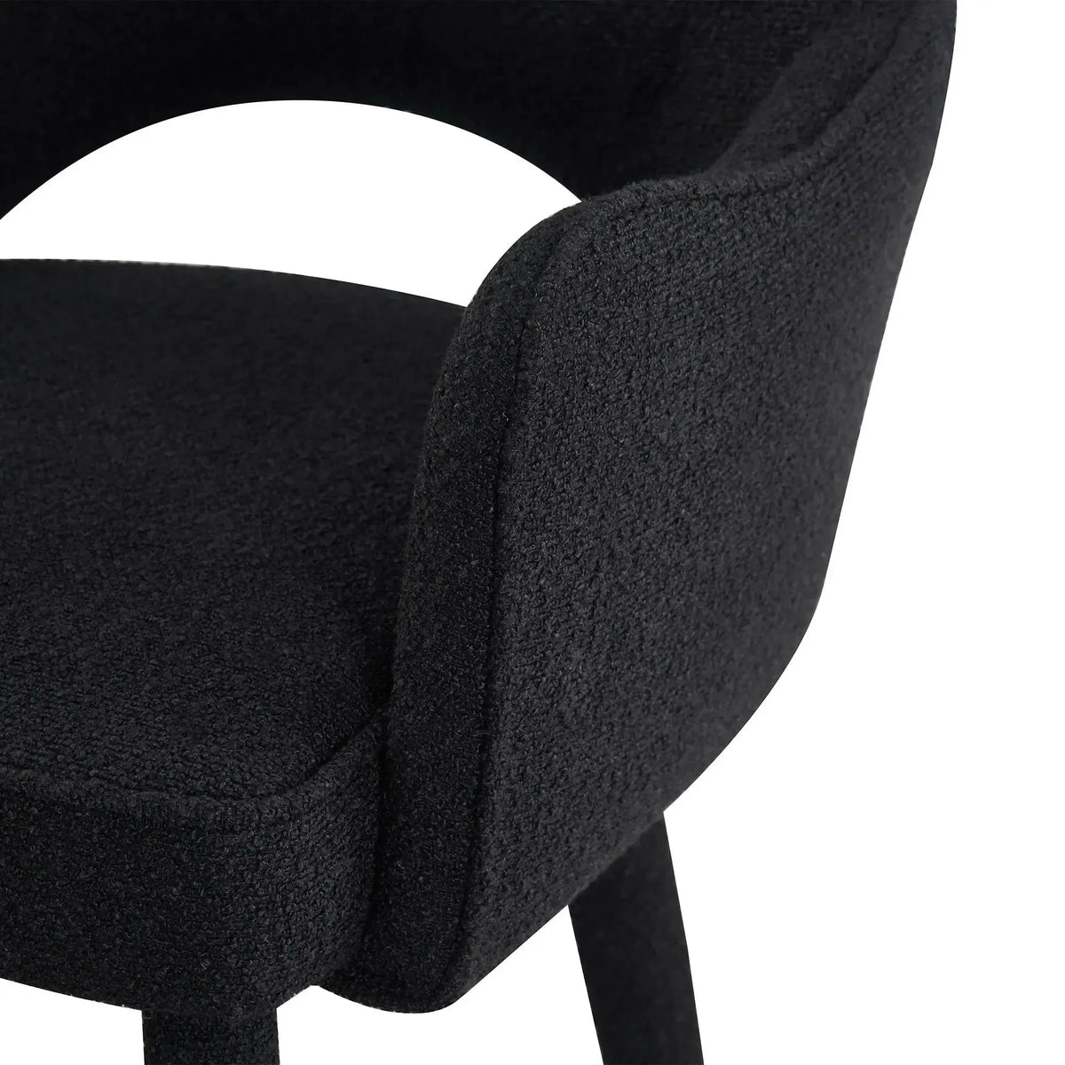Alessia - Dining Chair - Bobble Black