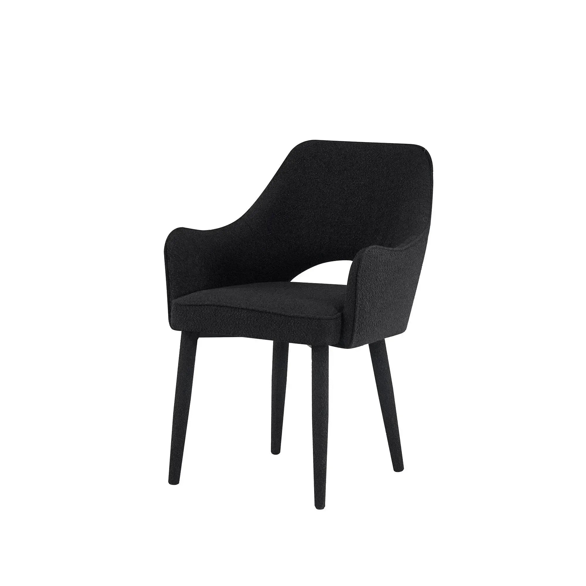 Alessia - Dining Chair - Bobble Black