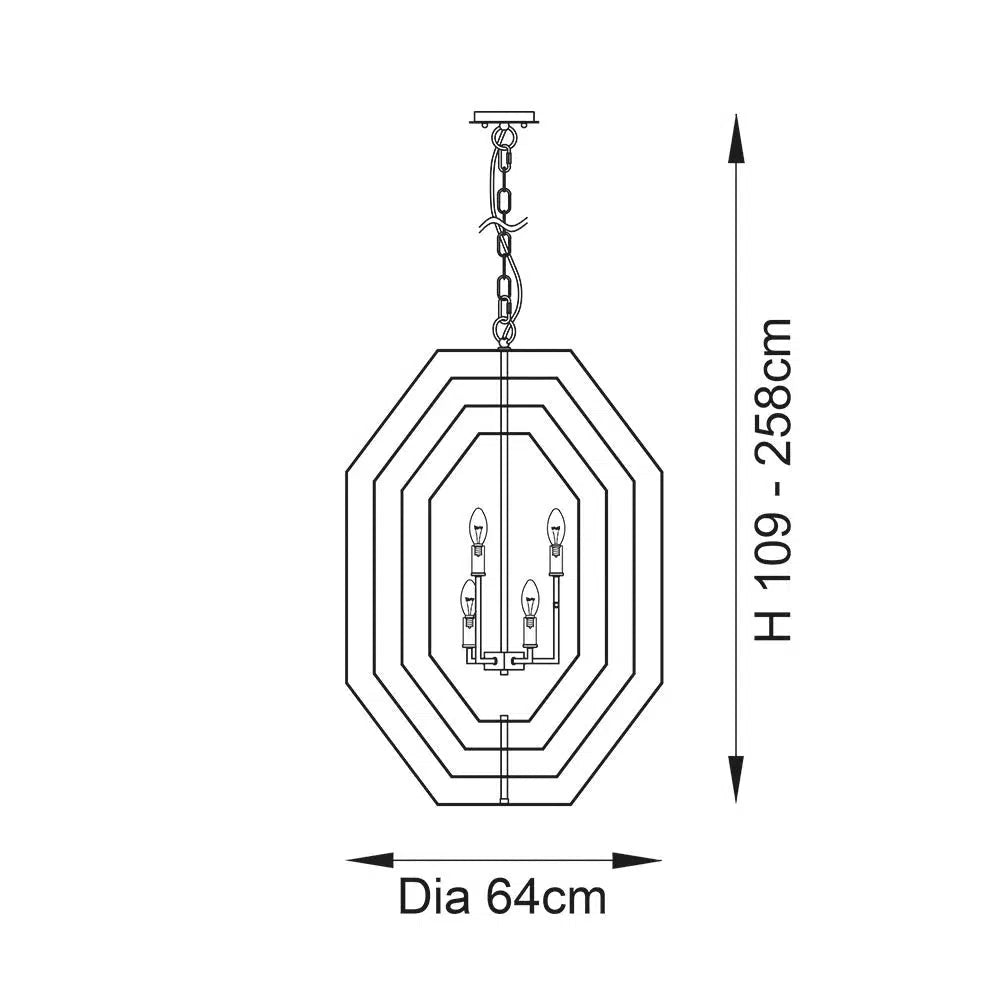 Alexander - Extra Large Frame Chandelier