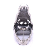 Alligator Head Bottle Stand, Silver