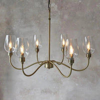 Allure - 6 Light Pendant With Clear Glass