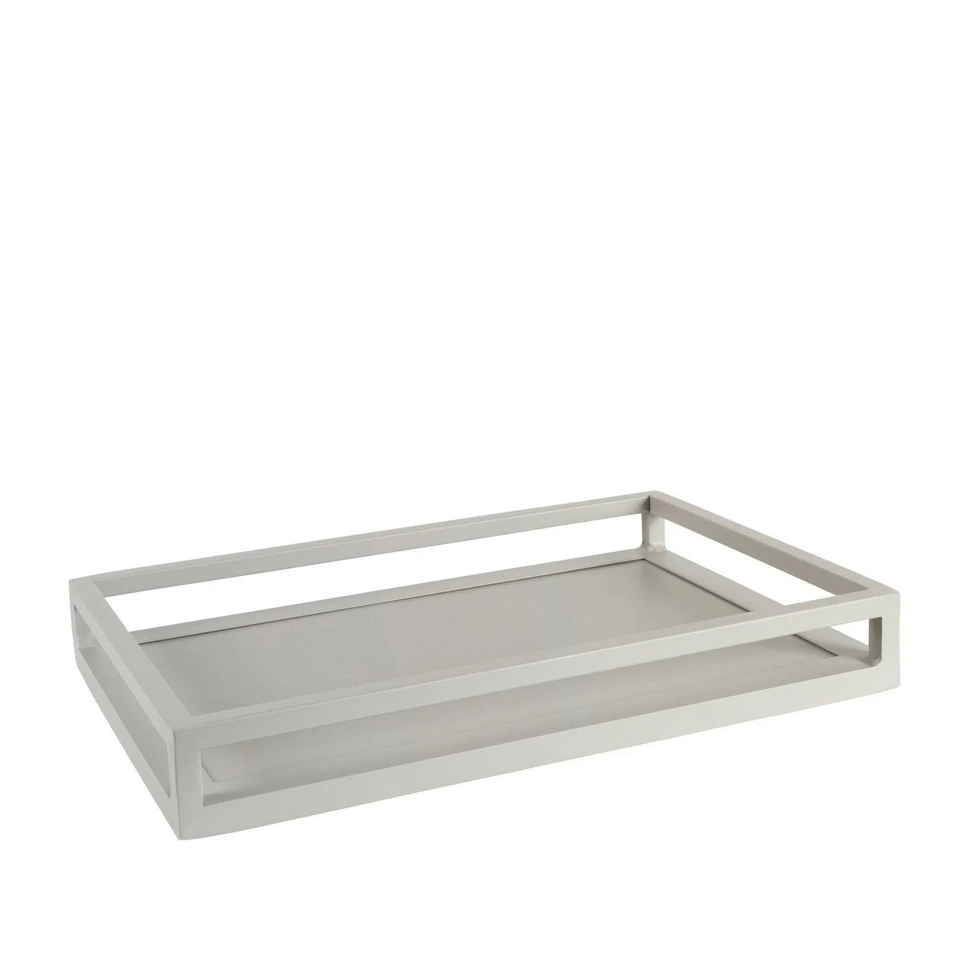 Aluminium Tray with Frame - Grey