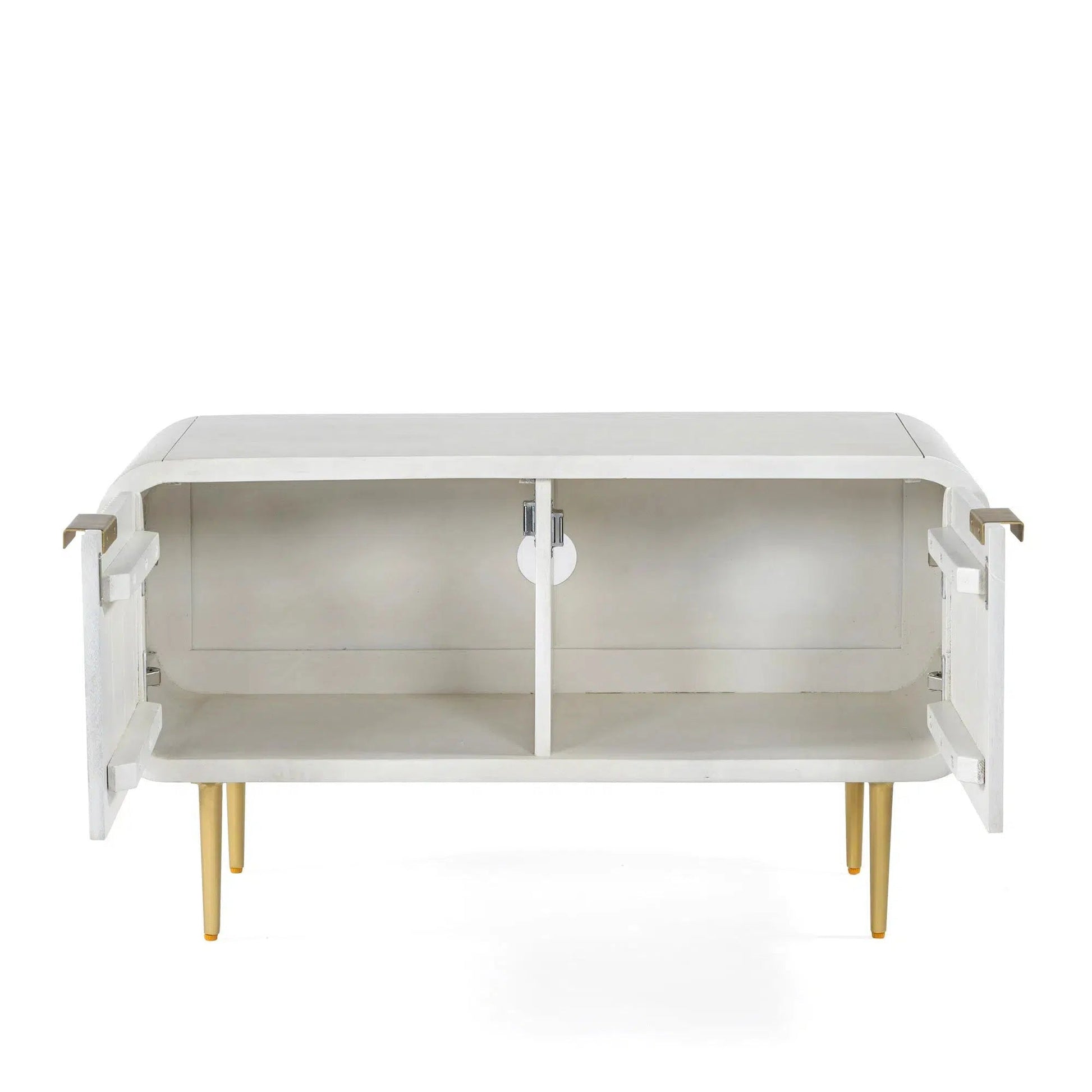 Amara White - 2 Door TV Unit