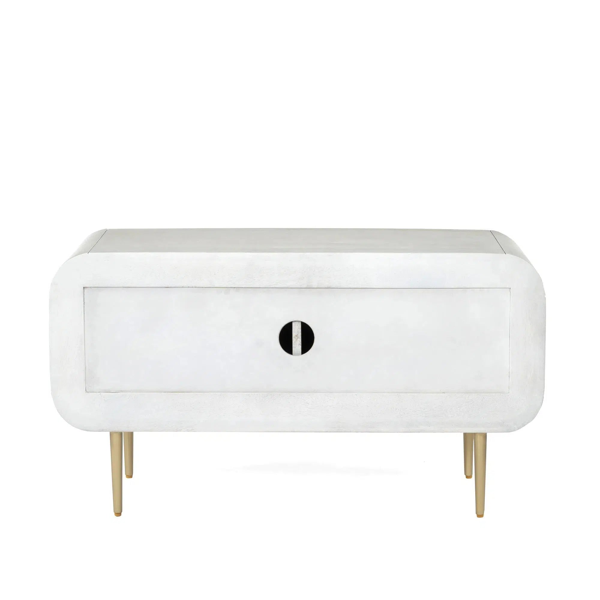 Amara White - 2 Door TV Unit