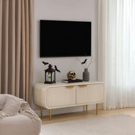 Amara White - 2 Door TV Unit