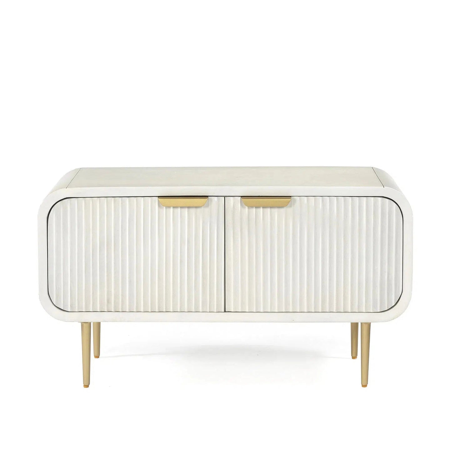 Amara White - 2 Door TV Unit