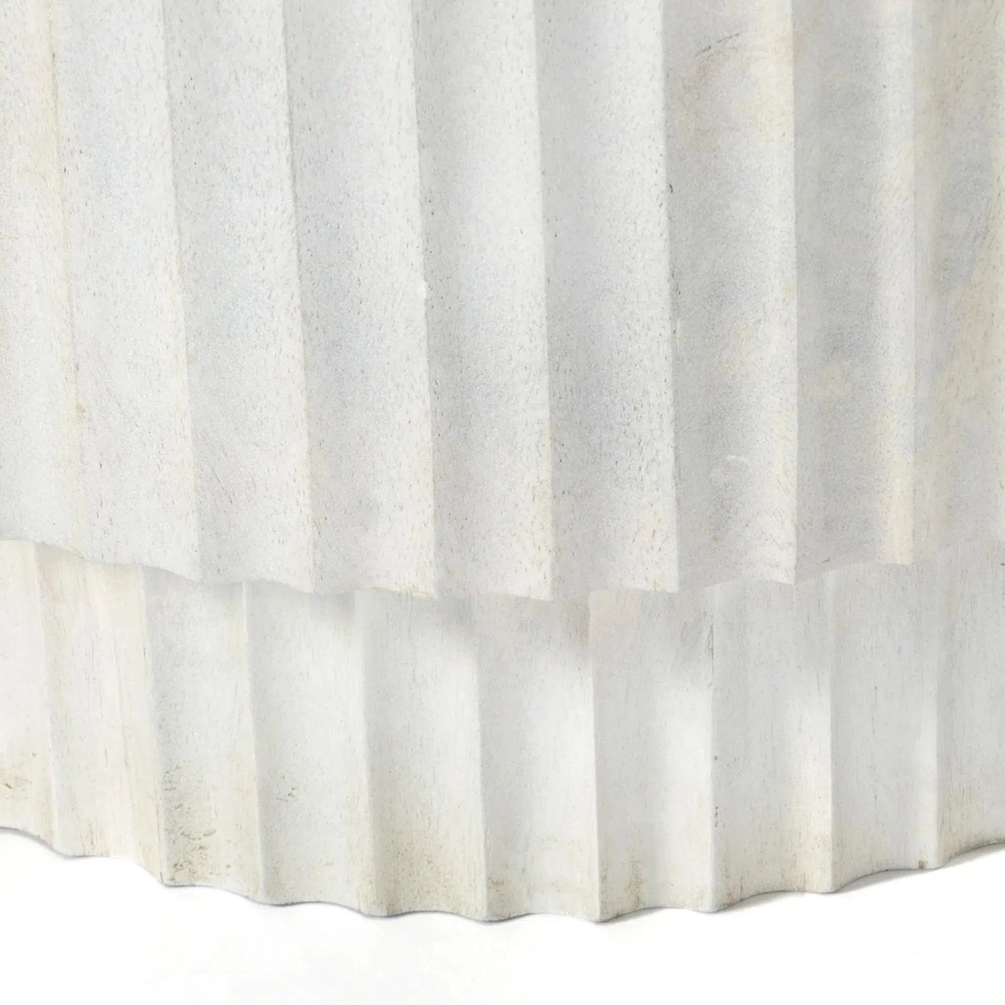 Amara White - Large Side Table