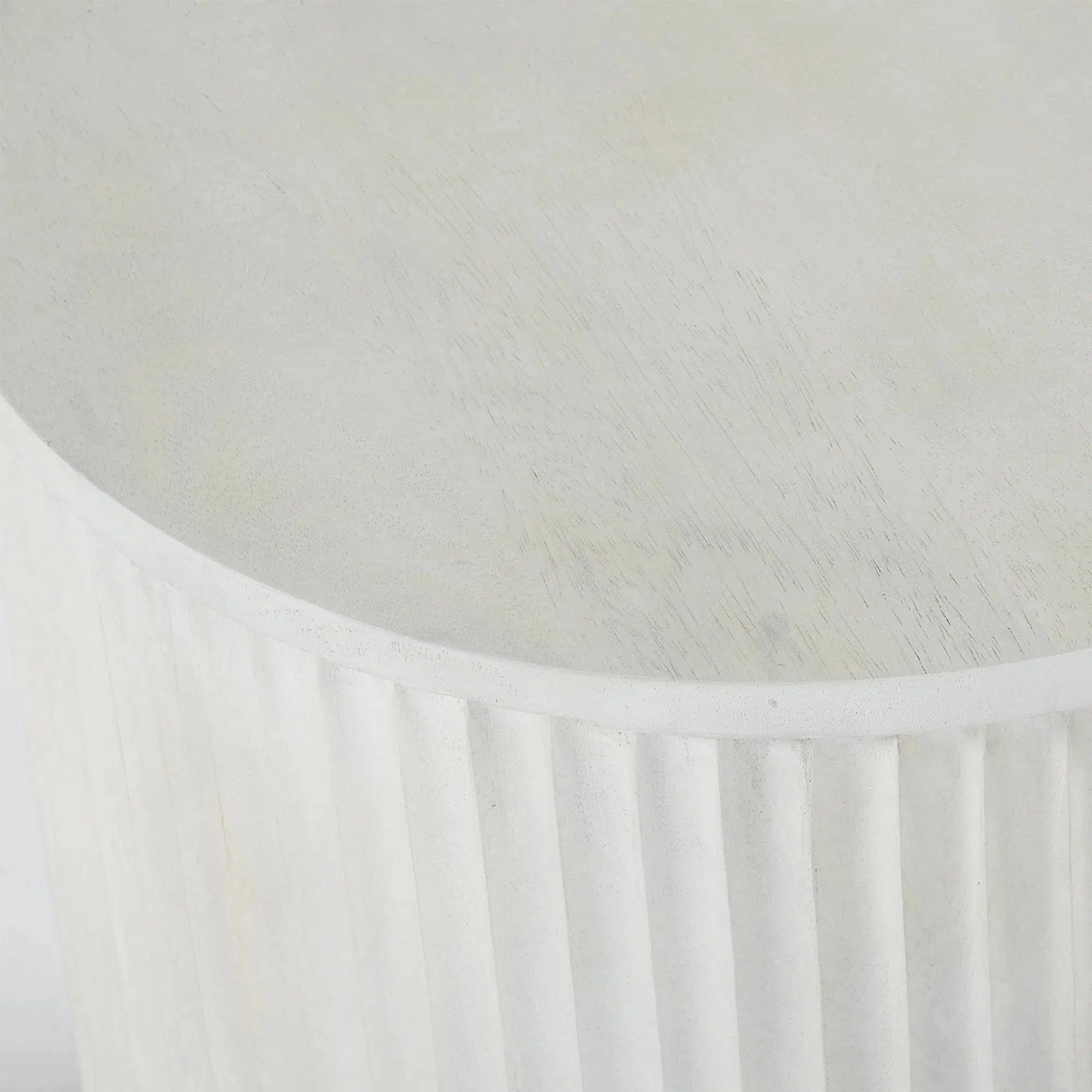 Amara White - Small Side Table