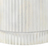 Amara White - Small Side Table