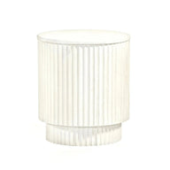 Amara White - Small Side Table