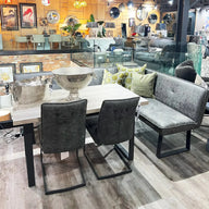 Amory Right Hand Corner Dining Set