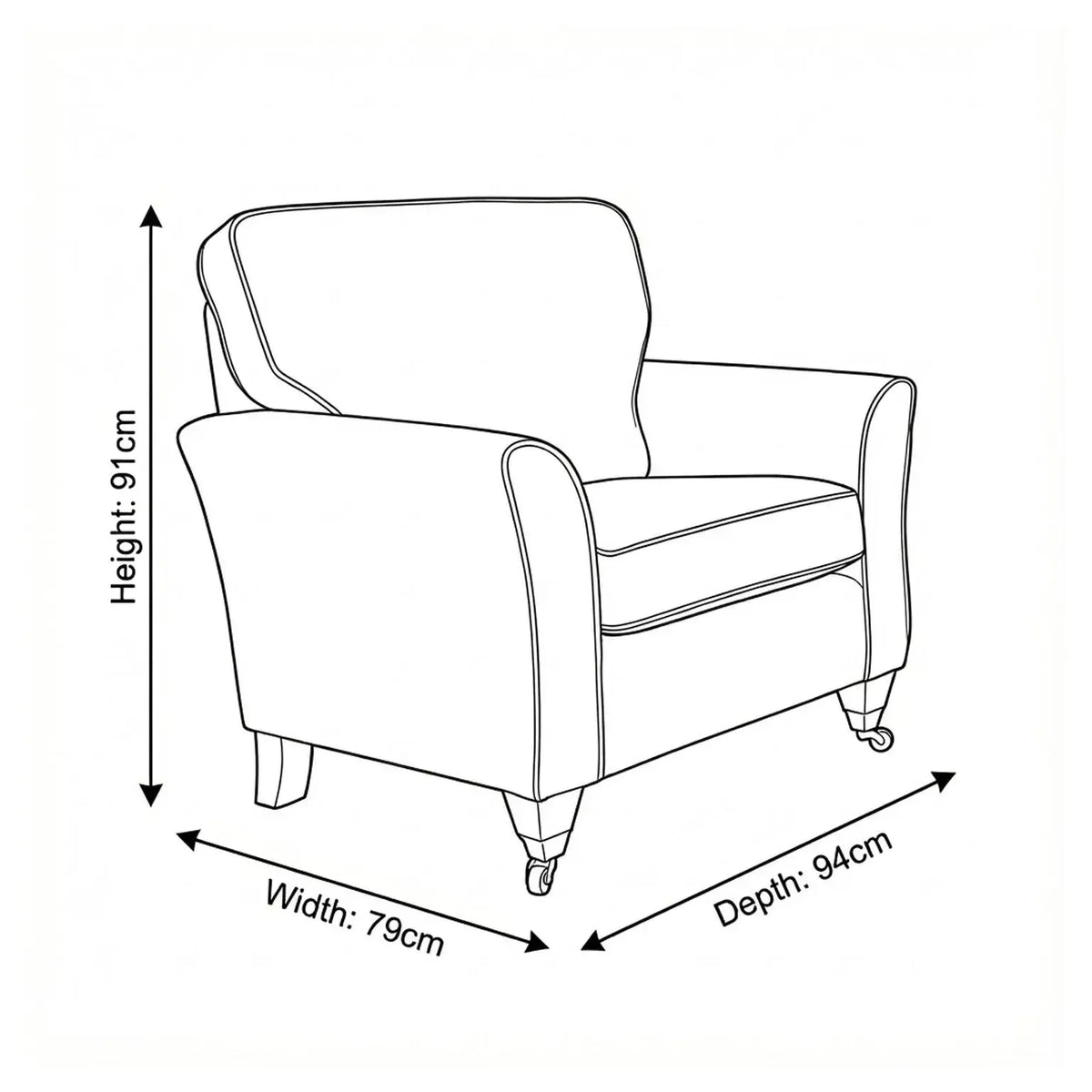 Angelina Accent Chair