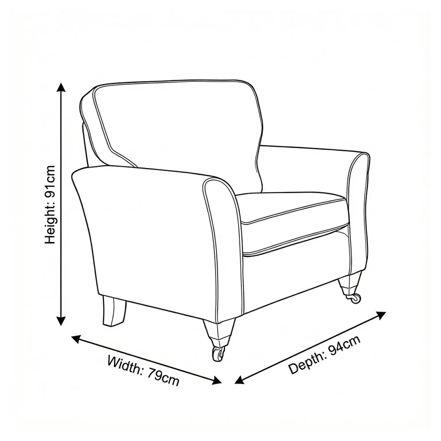 Angelina Accent Chair