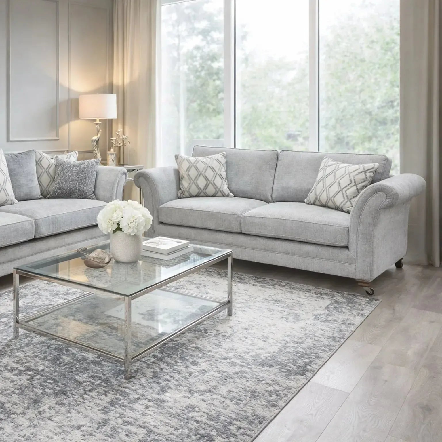 Angelina Standard Back 3 Seater Sofa