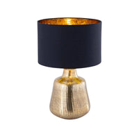 Antique Gold Textured Table Lamp