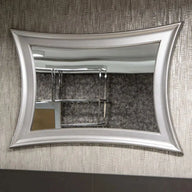 Antique Silver Frame with Flat Mirror