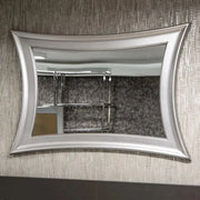 Antique Silver Frame with Flat Mirror