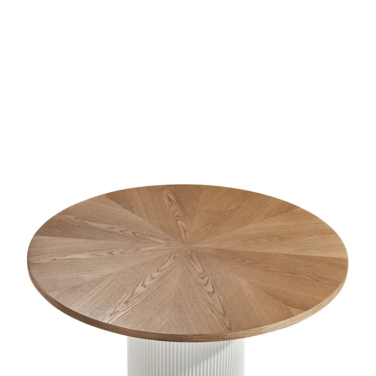 Aria Dining Table and 4 Light Grey Alessia Chairs