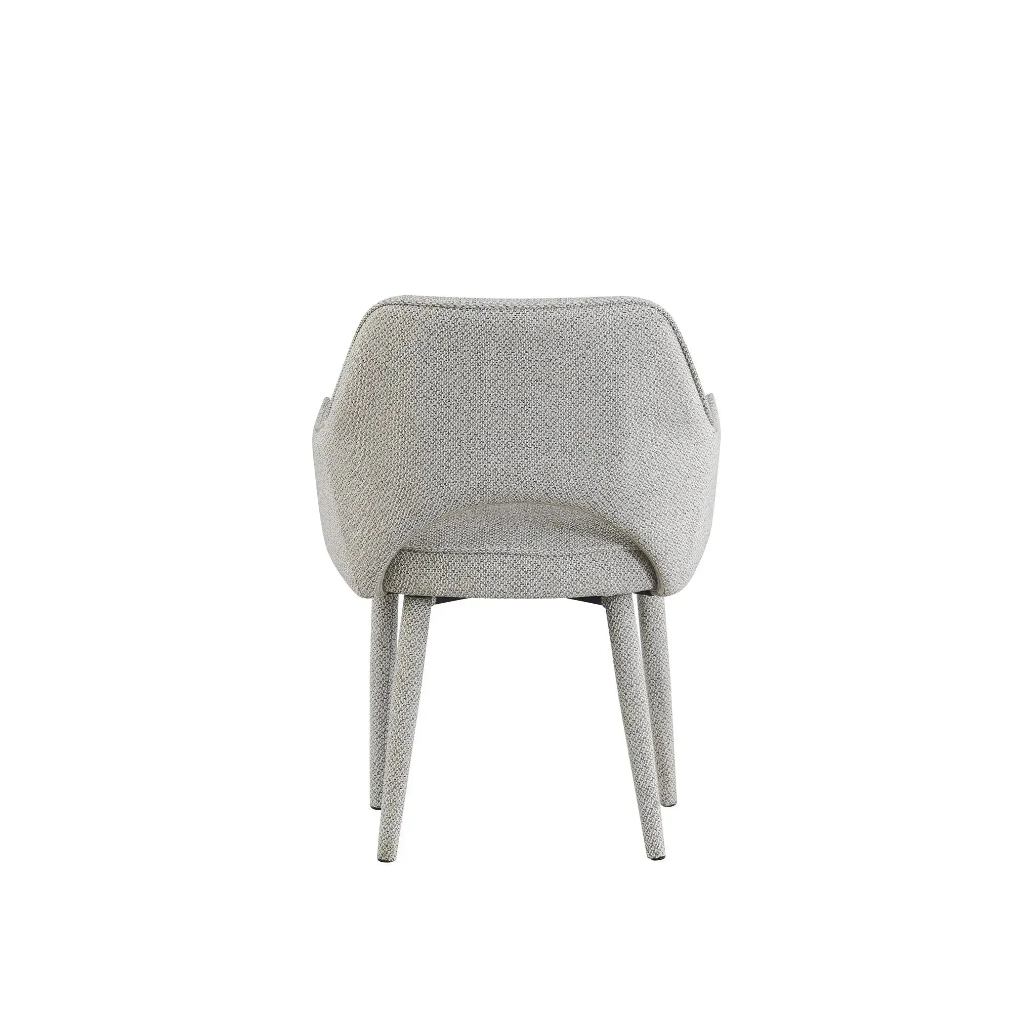 Aria Dining Table and 4 Light Grey Alessia Chairs