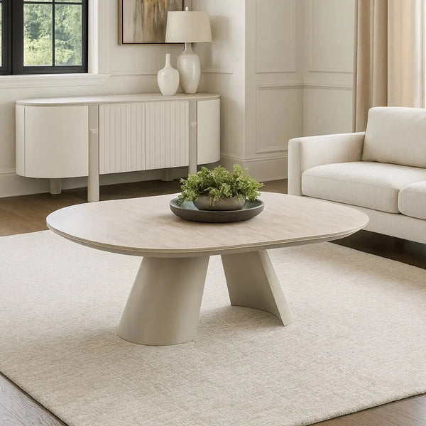 Athena - Coffee Table (Matt Cream)