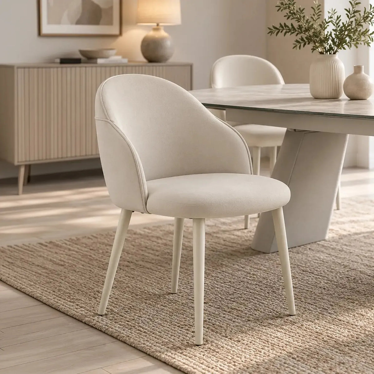 Athena - Dining Chair (Cream)