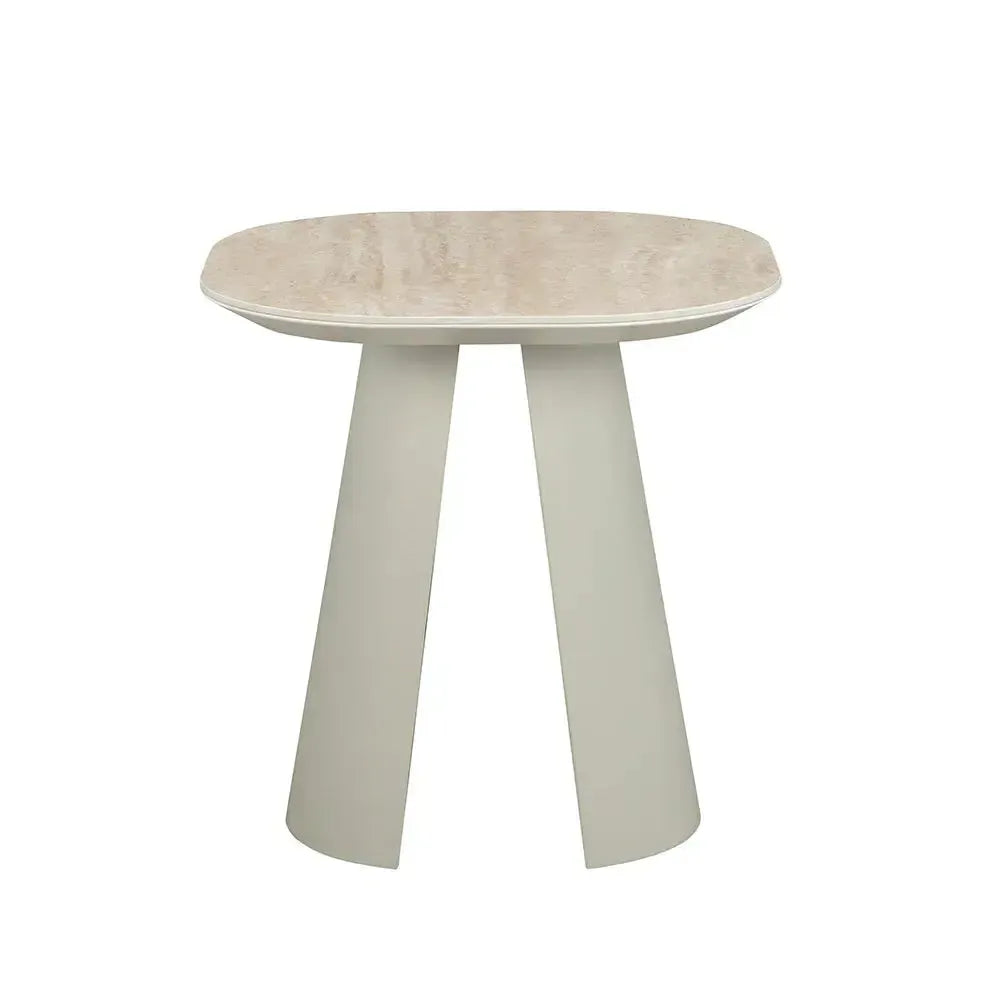 Athena - End Table (Matt Cream)