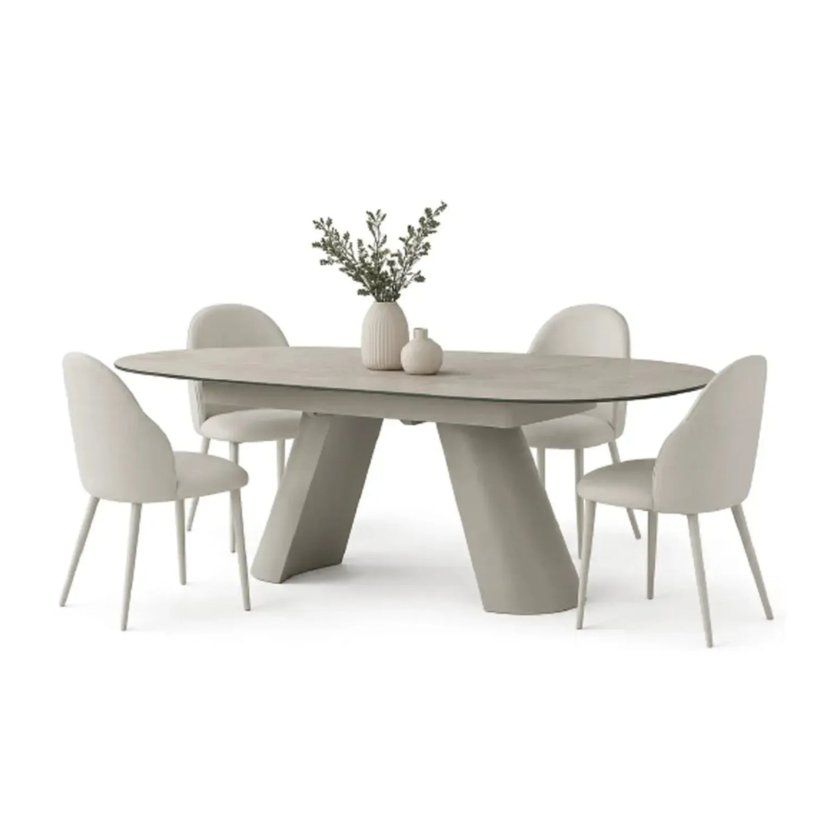 Athena Ext Dining Table and 4 chairs